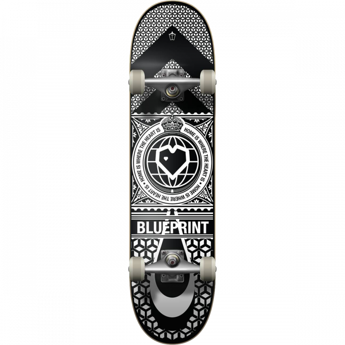 BLUEPRINT HOME HEART COMPLETE-8.0 BLK/WHT