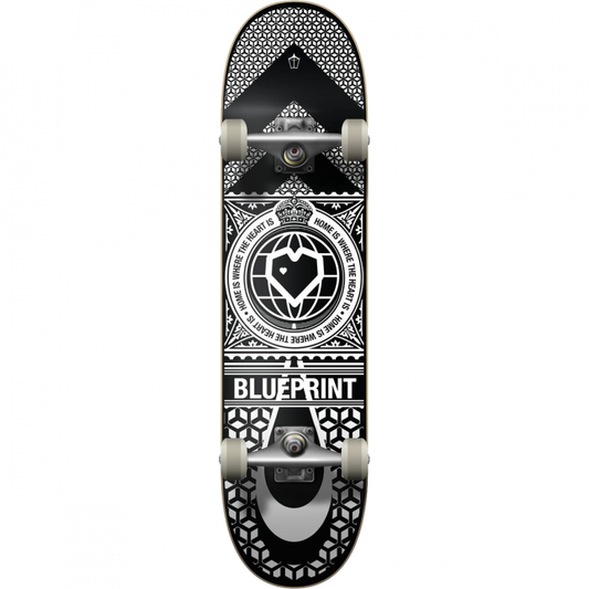 BLUEPRINT HOME HEART COMPLETE-8.0 BLK/WHT