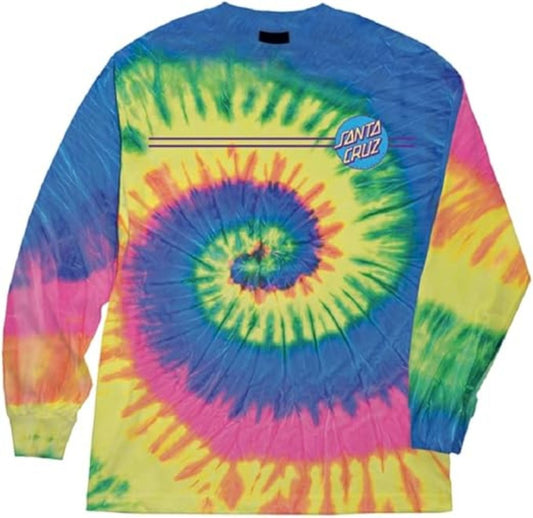 LONG SLEEVE SANTA CRUZ NEON RAINBOW