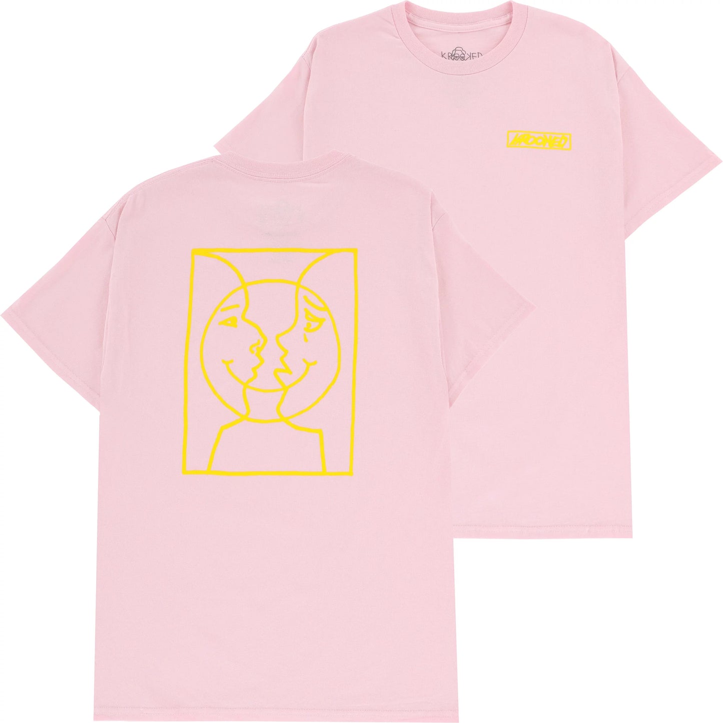 KROOKED MOONSMILE RAW T-SHIRT